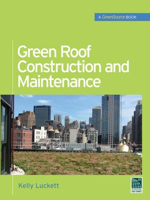 cover image of Green Roof Construction and Maintenance